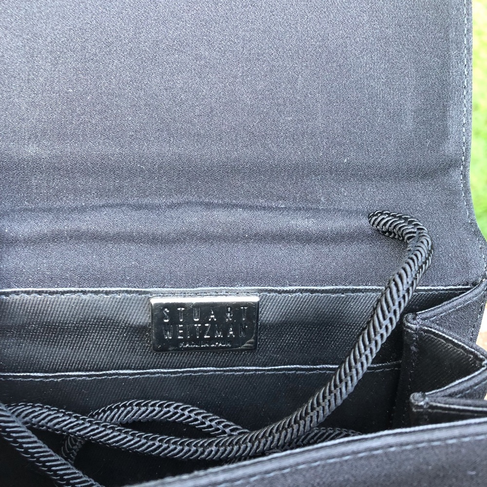 Like New Stuart Weitzman Black Evening Bag - Picture 5 of 5